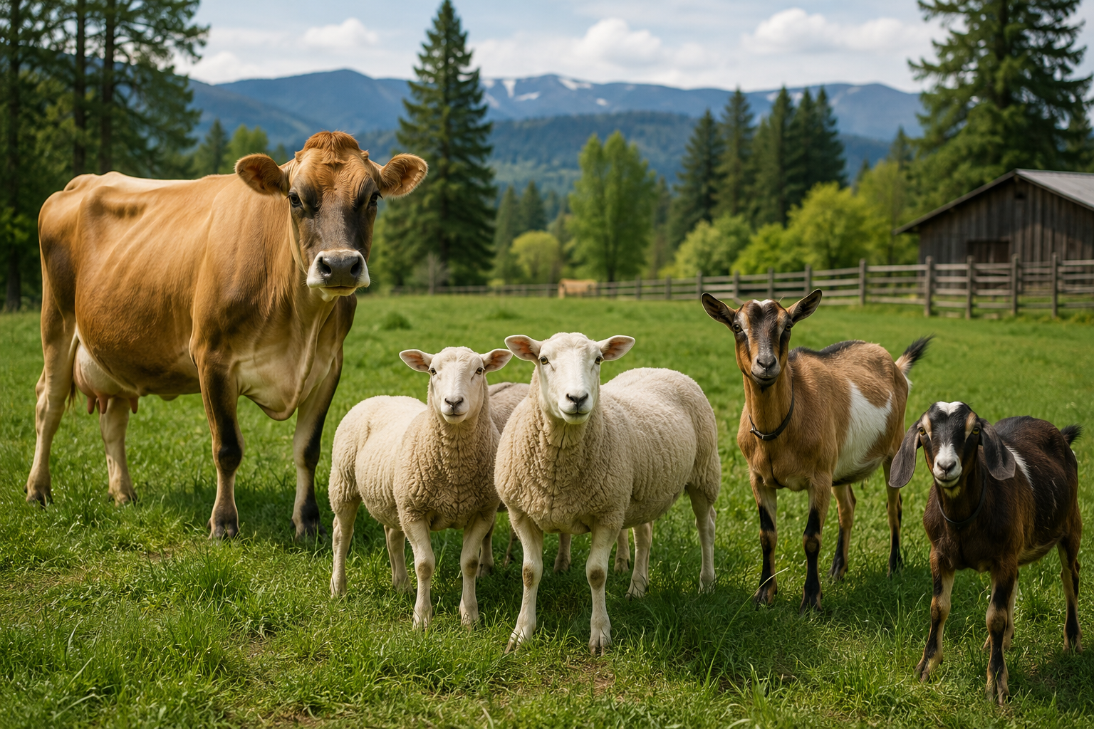 Choosing a Dairy Animal for the Homestead